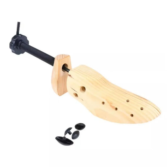 2-Way S/M/L Wood Shoe Expander for Man Women Shoe Accessories Adjustable Shoe Stretcher Shoes Tree Shaper Rack Pine